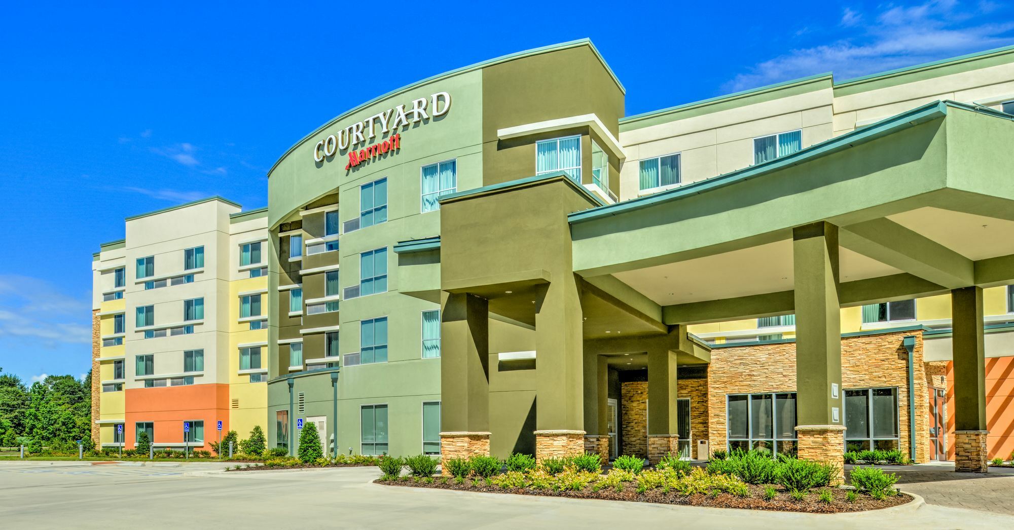 Courtyard Lake Charles Exterior foto